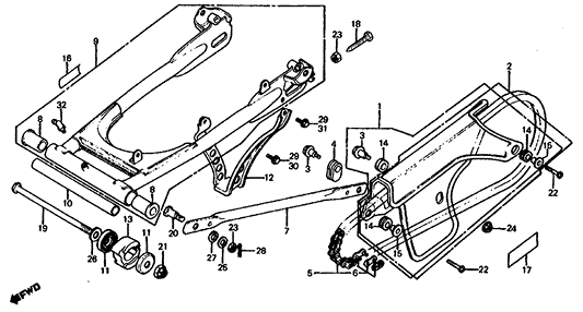 Guard, Drive Chain