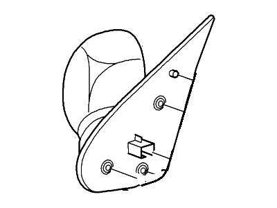 Mirror Assy - Rear View Outer