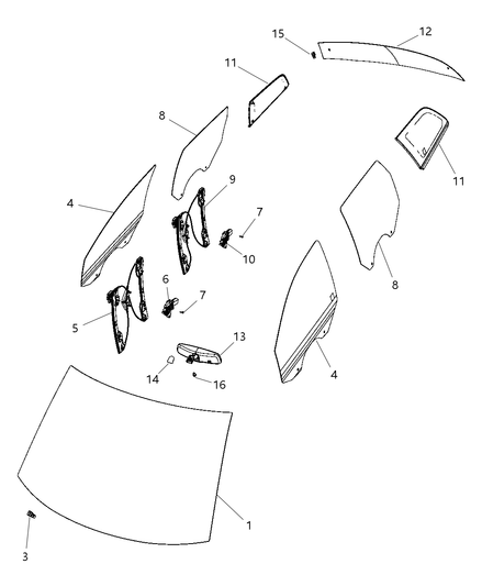 Motor Window Regulator