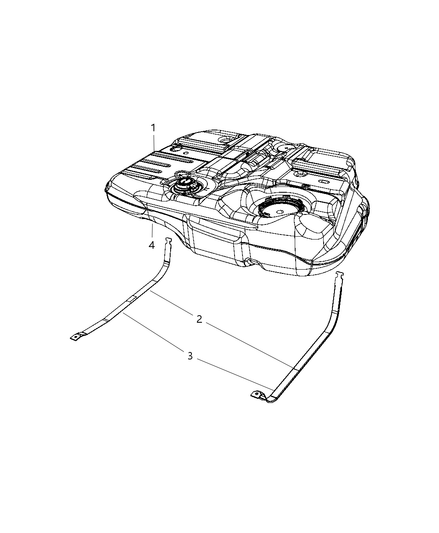 Strap Fuel Tank Mounting