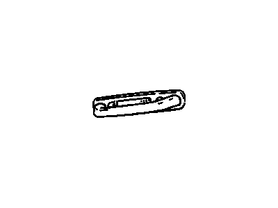 Retainer, Rear Quarter And Roof Rail Assist Strap