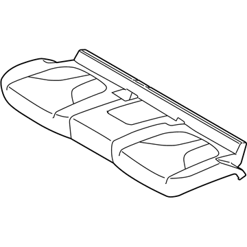 Cover Assy - Rear Seat Cushion