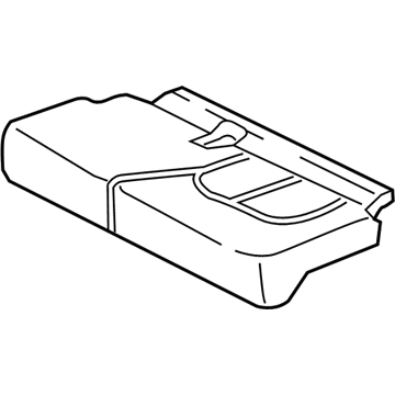 Cover Assy - Rear Seat Cushion