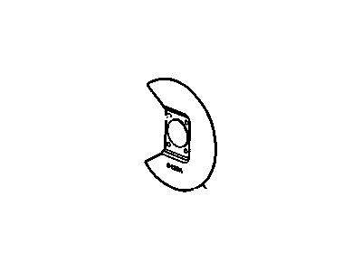 Shield, Brake Flange Plate