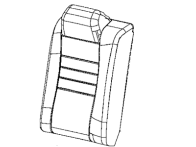 Cover Rear Seat Back Left