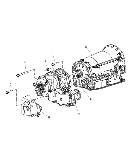 Damper Transfer Case