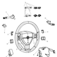 New 2011 Fits Chrysler 3500, 4500, 5500 Bezel-Steering Wheel Switch - Part # 1PS39XSDAA