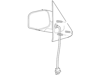 Mirror Assy - Rear View Outer
