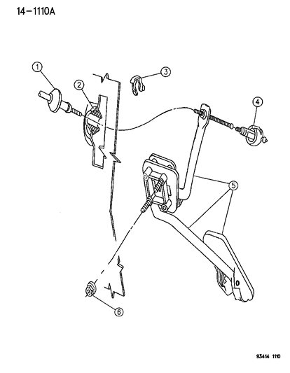 Isolator, Throttle Cable
