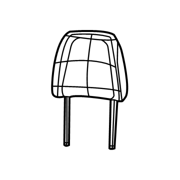 New 2021-2024 Fits Chrysler Grand Cherokee Headrest-Front - Part # 6LY591T3AD