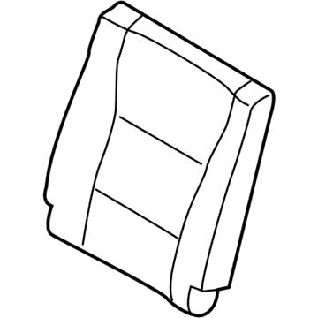 Cover Assy - Rear Seat Back