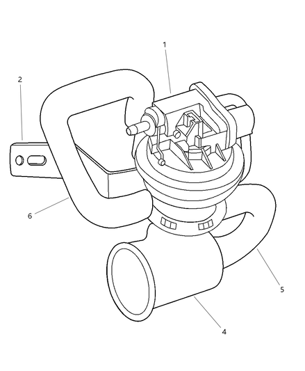 Bracket Leak Detection Pump