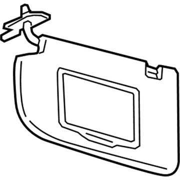 Visor Assy - Sun