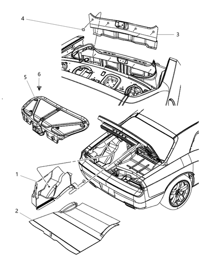Carpet Luggage Compartment