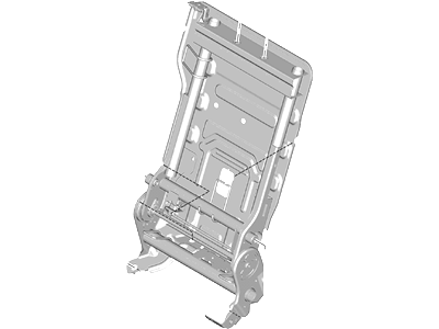 Frame - Rear Seat Back Retaining