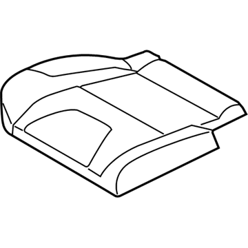 Cover Assy - Rear Seat Cushion