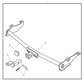 New Fits Chrysler Trailer Tow Cover Kit. - Part # 82208456