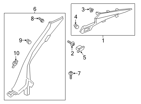Lock Pillar Trim