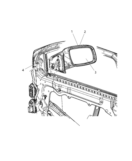 Mirror Outside Rearview