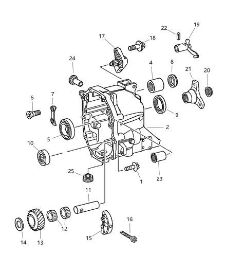 Case Transmission Rear