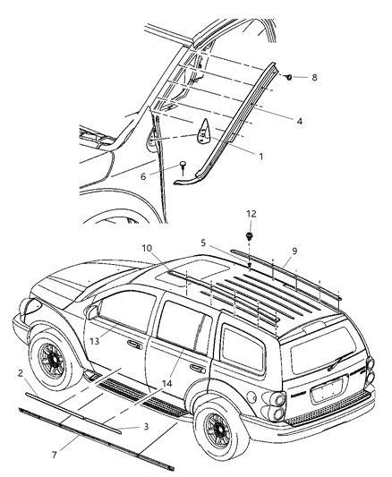 Base Roof Rail