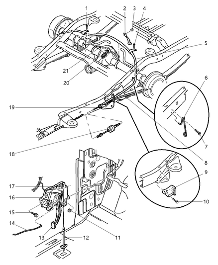 Cable Parking Brake