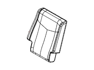 Cover Rear Seat Back 2Nd Row