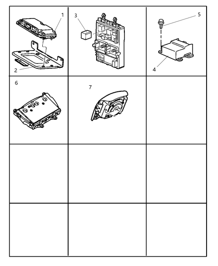 New 2000 Fits Chrysler Grand Cherokee Driver Air Bag - Part # 5FA39VK9AG