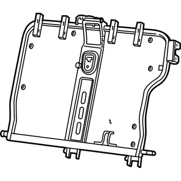 Frame Rear Seat Back