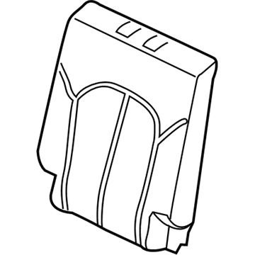 Cover Assy - Rear Seat Back
