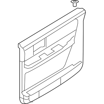 Trim - Rear Door