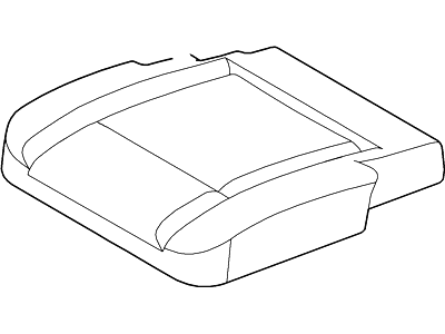 Cover Assy - Rear Seat Cushion