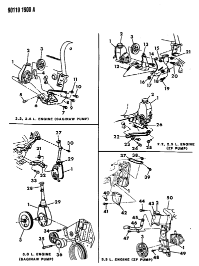 Pump, Assy. Power Steering