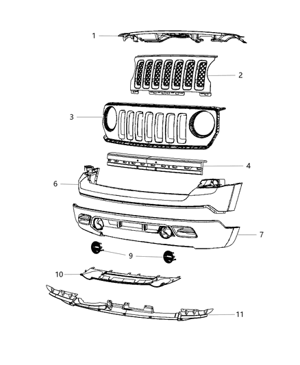 Plug Fog Lamp Hole