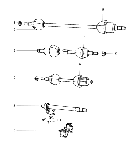 Boot Kit Half Shaft Inner