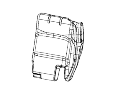 New 2020 Fits Chrysler Wrangler Rear Seat Back Cover - Part # 7AU73NR3AA