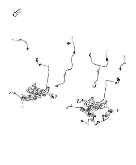 Wiring Seat Back Driver