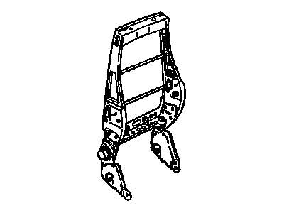 Frame, Front Seat Back