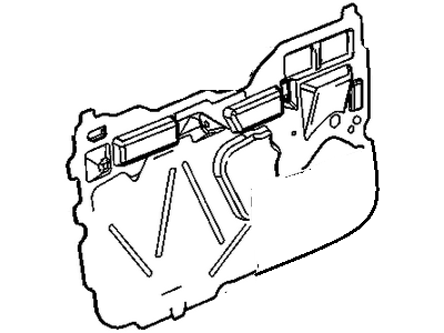 Deflector, Door Trim/Access