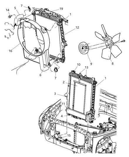 Isolator Radiator