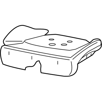 New 2015-2017 Fits Chrysler Renegade Front Seat Cushion Cover - Part # 6AG19PX1AA
