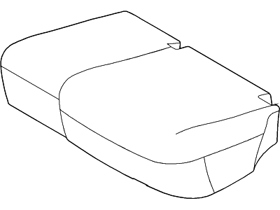 Cover Assy - Rear Seat Cushion