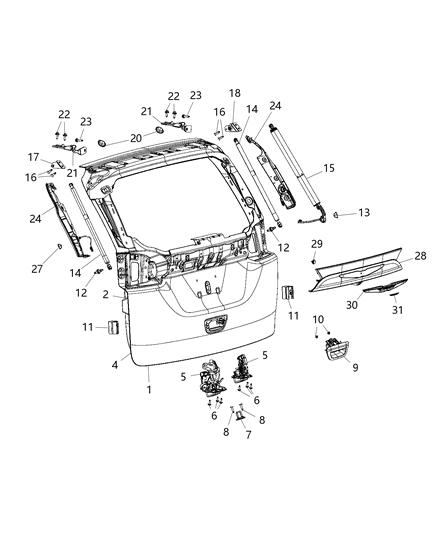 Handle Liftgate