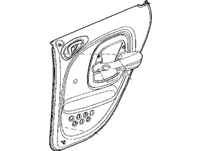 Panel Door Trim Rear