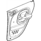 Panel Door Trim Rear