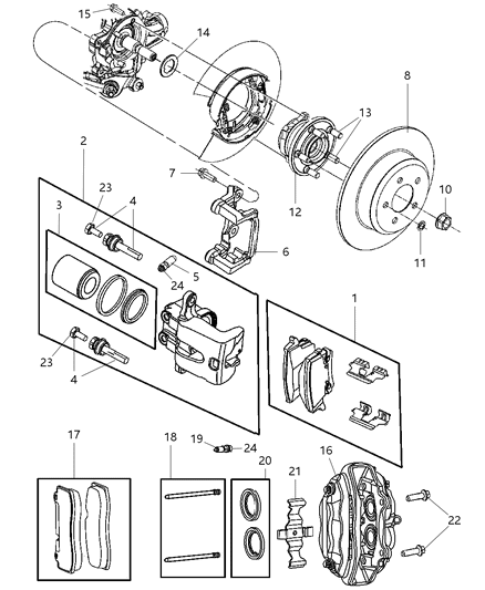 Pad Kit Rear Disc Brake
