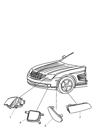 Socket Side Marker Lamp