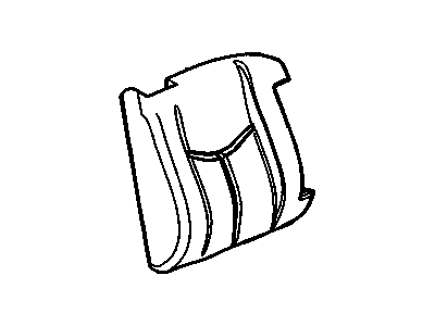 Pad, Ae7 - Front Split Bench ("D" Trim)