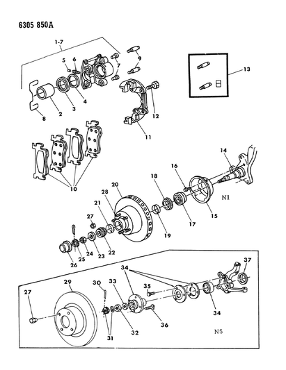 Disc, Frt. Wheel Brake
