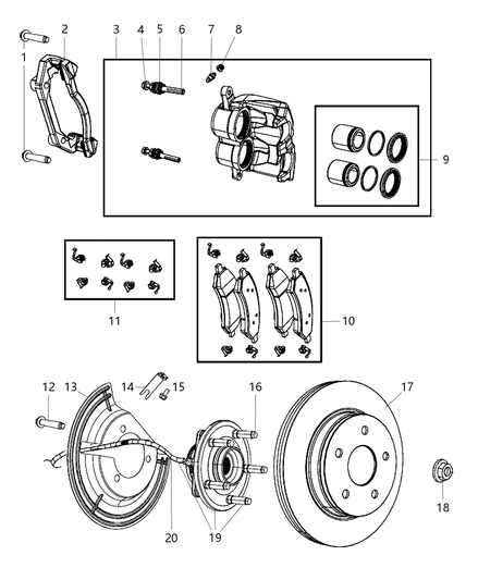 Hub And Bearing Brake Front